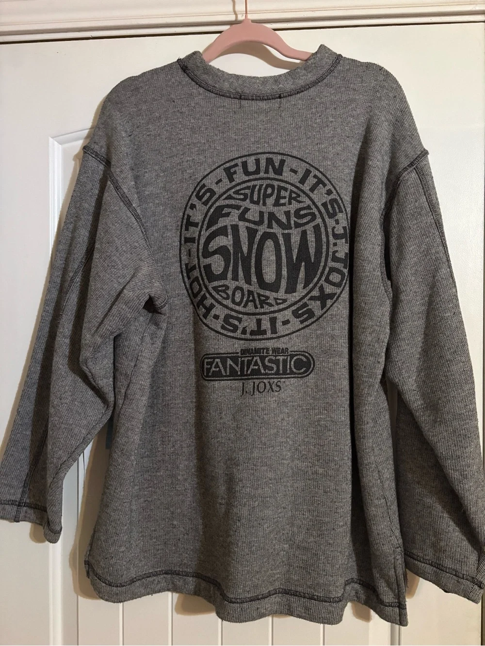 Gray Crewneck Pocket Sweater - Men's Casual Knit